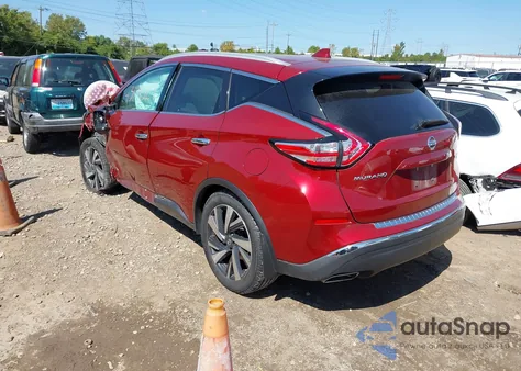 2018 Nissan Murano Platinum из США, поврежденный, VIN 5N1AZ2MH8JN109716